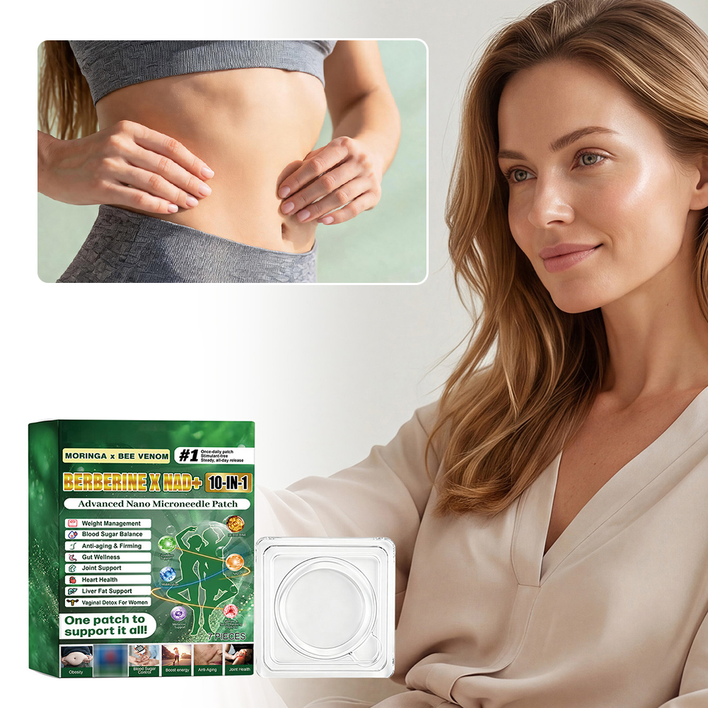 Herbal Wellness Patches - 7pcs/Box Herbal Skin Care Patch,Moringa Berberine