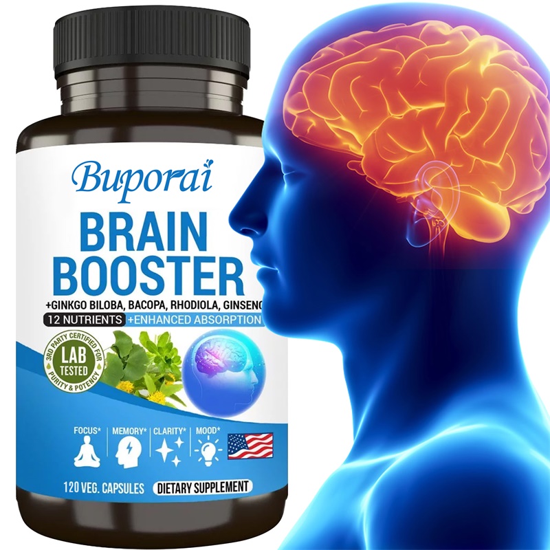 Ginkgo Biloba Extract - Brain Booster Supplement - Memory, Reduce