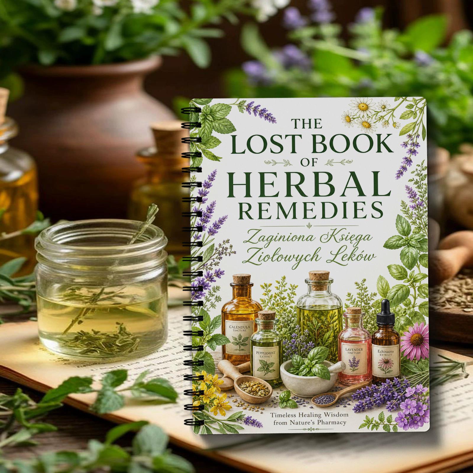 Herbal Remedies Spiral Noteboo - огляд і ціна Herbal Wellness For You