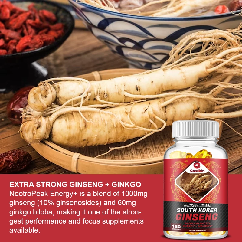 Korean Red Ginseng Capsules -  - огляд і ціна Ginkgo Biloba Extract