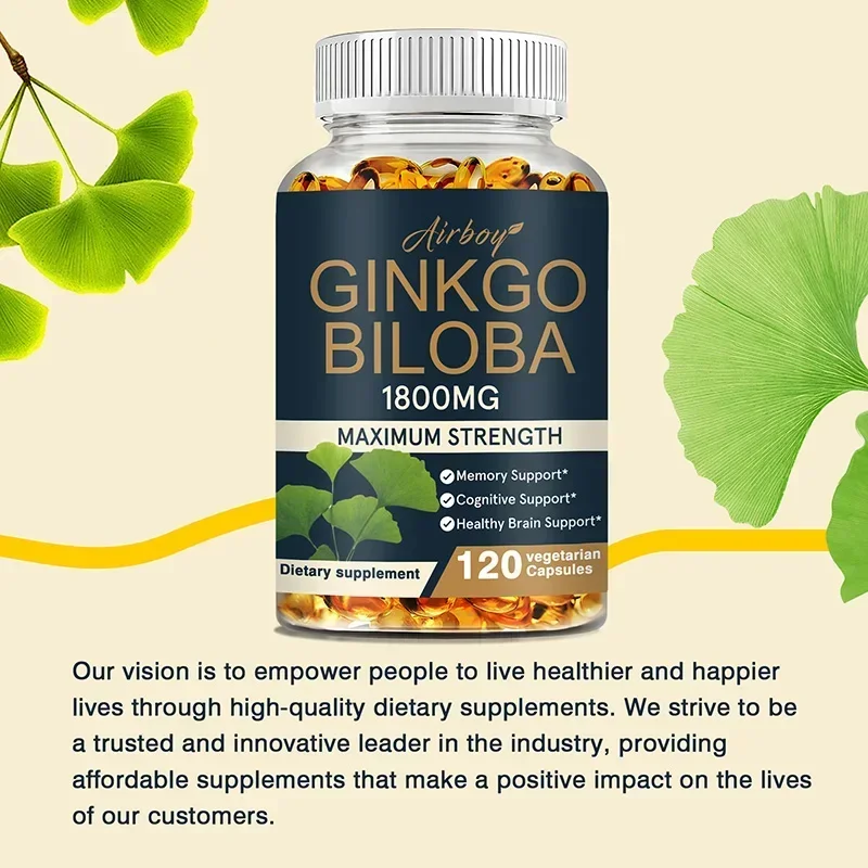 Ginkgo Biloba Supplement - Mem - огляд і ціна Ginkgo Biloba Extract