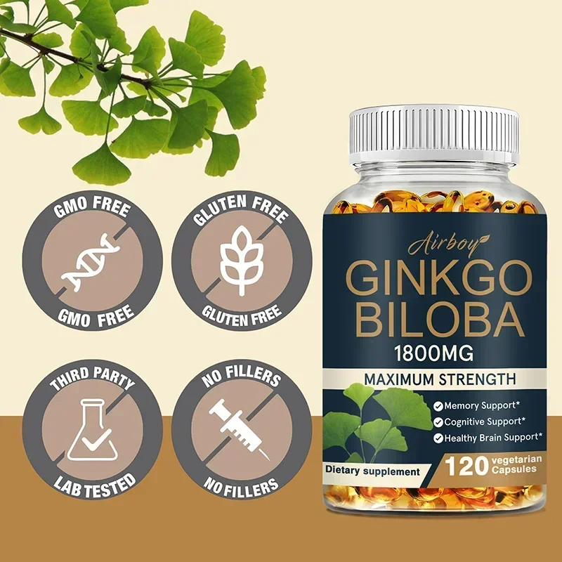 Ginkgo Biloba Supplement - Mem - огляд і ціна Ginkgo Biloba Extract