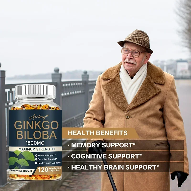 Ginkgo Biloba Supplement - Mem - огляд і ціна Ginkgo Biloba Extract