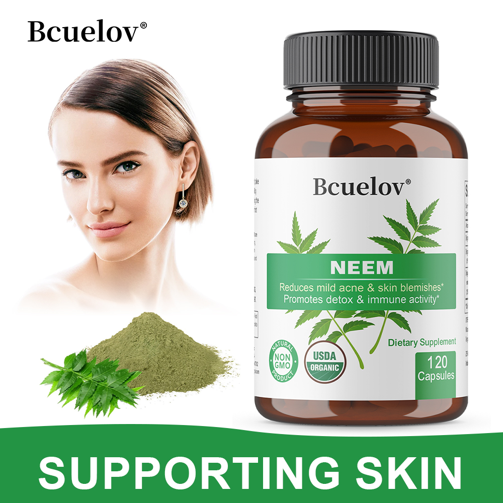 Organic Neem Leaf Capsules, He - огляд і ціна Herbal Wellness For You