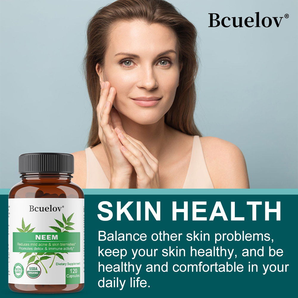 Organic Neem Leaf Capsules, He - огляд і ціна Herbal Wellness For You