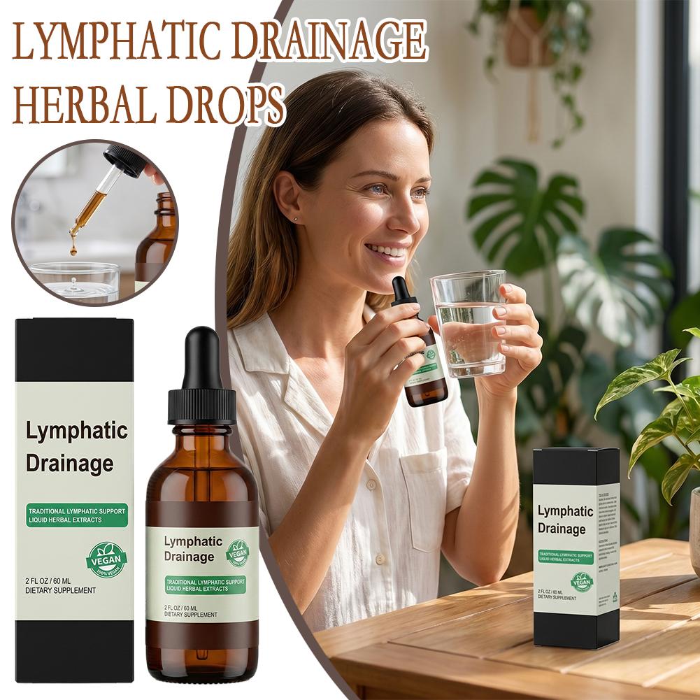 60ml Lymphatic Drainage Herbal - огляд і ціна Herbal Wellness Drops