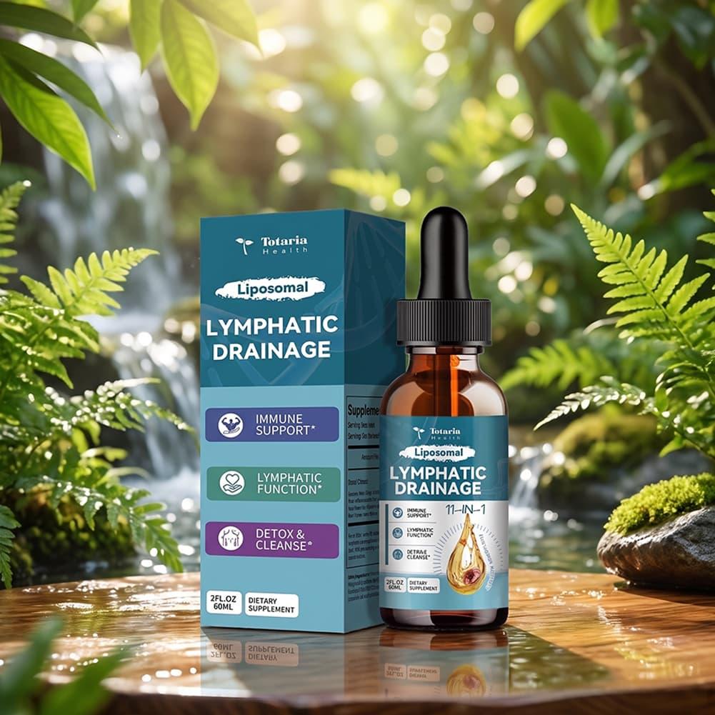 Liposomal Lymphatic Drainage D - огляд і ціна Herbal Wellness Drops