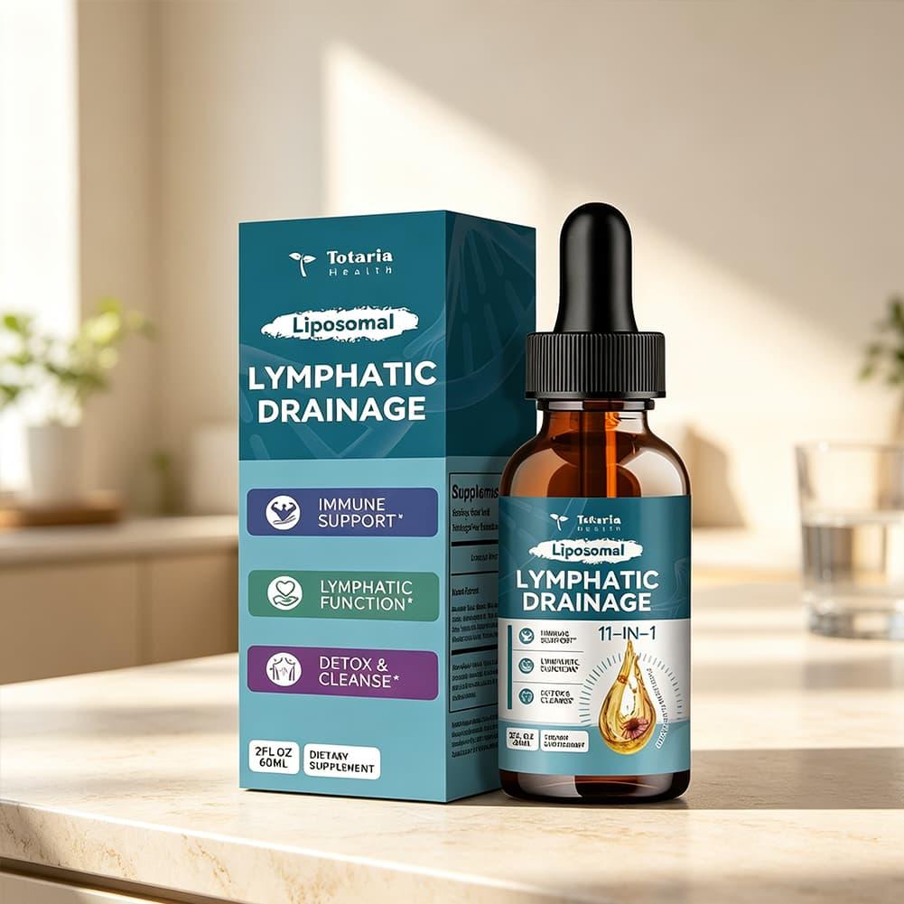 Liposomal Lymphatic Drainage D - огляд і ціна Herbal Wellness Drops