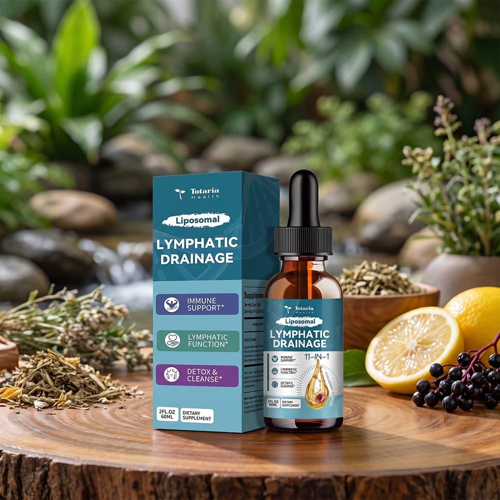 Liposomal Lymphatic Drainage D - огляд і ціна Herbal Wellness Drops