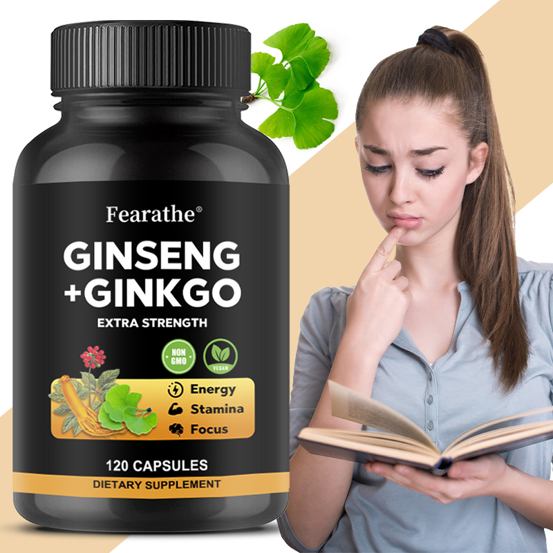 Panax Ginseng + Ginkgo Biloba  - огляд і ціна Ginkgo Biloba Extract
