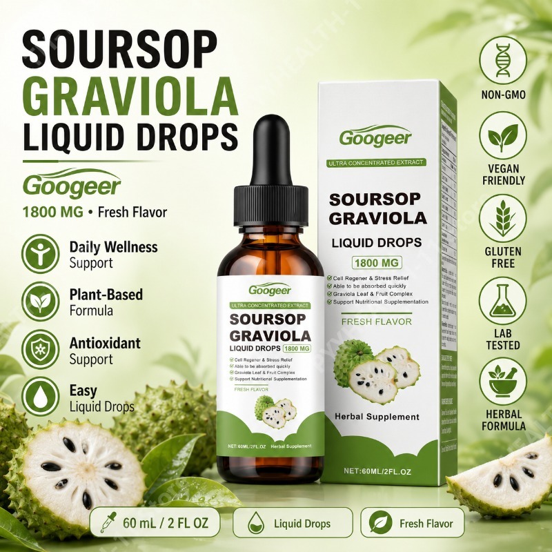 Soursop Graviola Leaf and Frui - огляд і ціна Herbal Wellness Drops