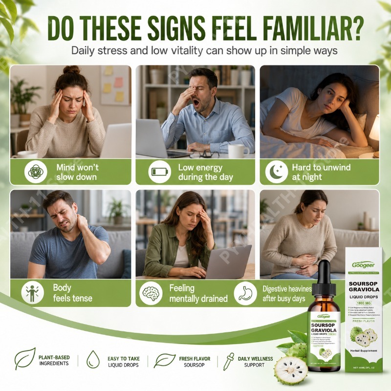Soursop Graviola Leaf and Frui - огляд і ціна Herbal Wellness Drops