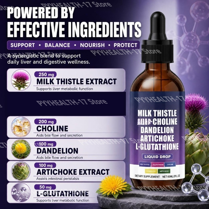 Googeer Milk Thistle Liquid Dr - огляд і ціна Herbal Wellness Drops