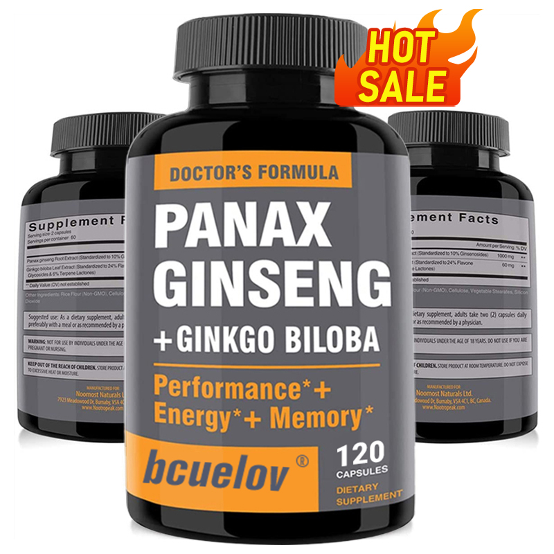 Ginseng + Ginkgo Biloba Extrac - огляд і ціна Ginkgo Biloba Extract