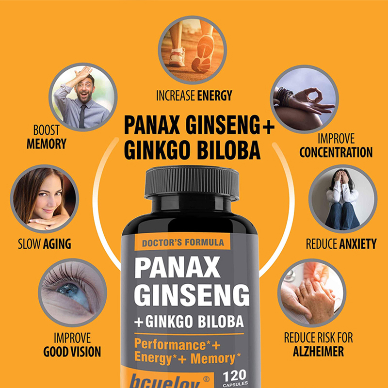 Ginseng + Ginkgo Biloba Extrac - огляд і ціна Ginkgo Biloba Extract