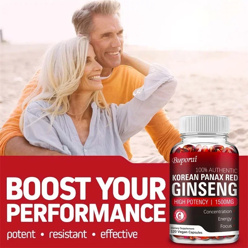 Korean Red Panax Ginseng Capsu - огляд і ціна Ginkgo Biloba Extract