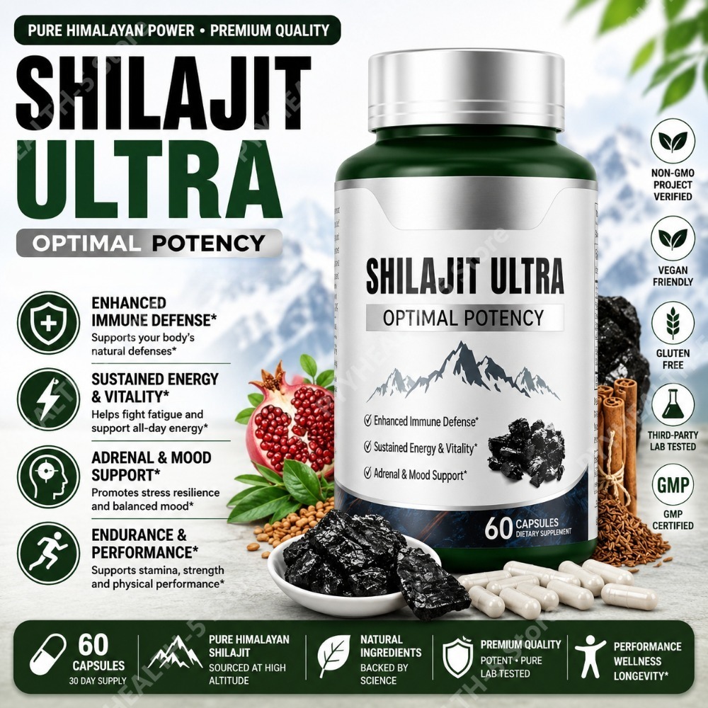 Shilajit Herbal Blend Suppleme - огляд і ціна Herbal Wellness Blend