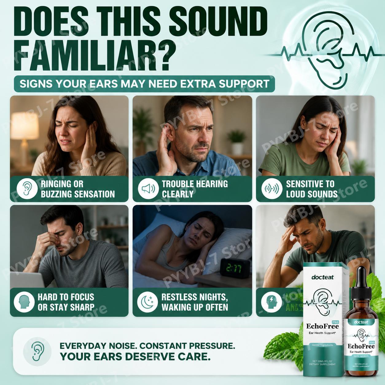 Docteat EchoFree Ear Health Dr - огляд і ціна Ginkgo Biloba Extract