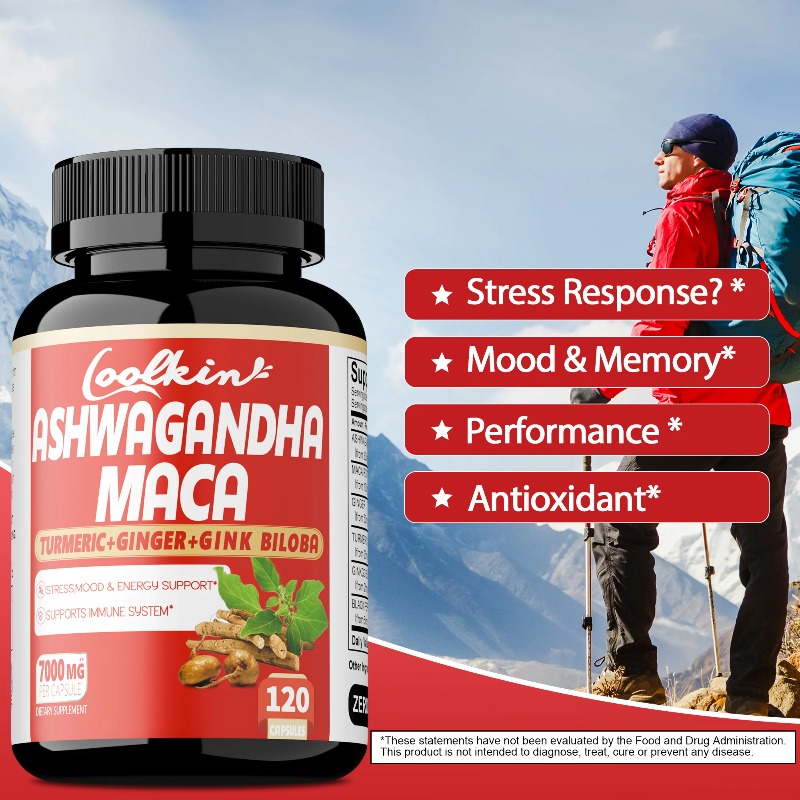 Ashwagandha and Maca Supplemen - огляд і ціна Ginkgo Biloba Extract