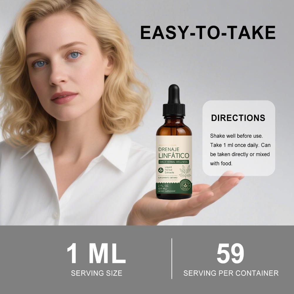 59ml Drenaje Linfatico Natural - огляд і ціна Herbal Wellness Drops