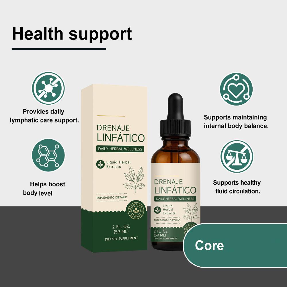 59ml Drenaje Linfatico Natural - огляд і ціна Herbal Wellness Drops