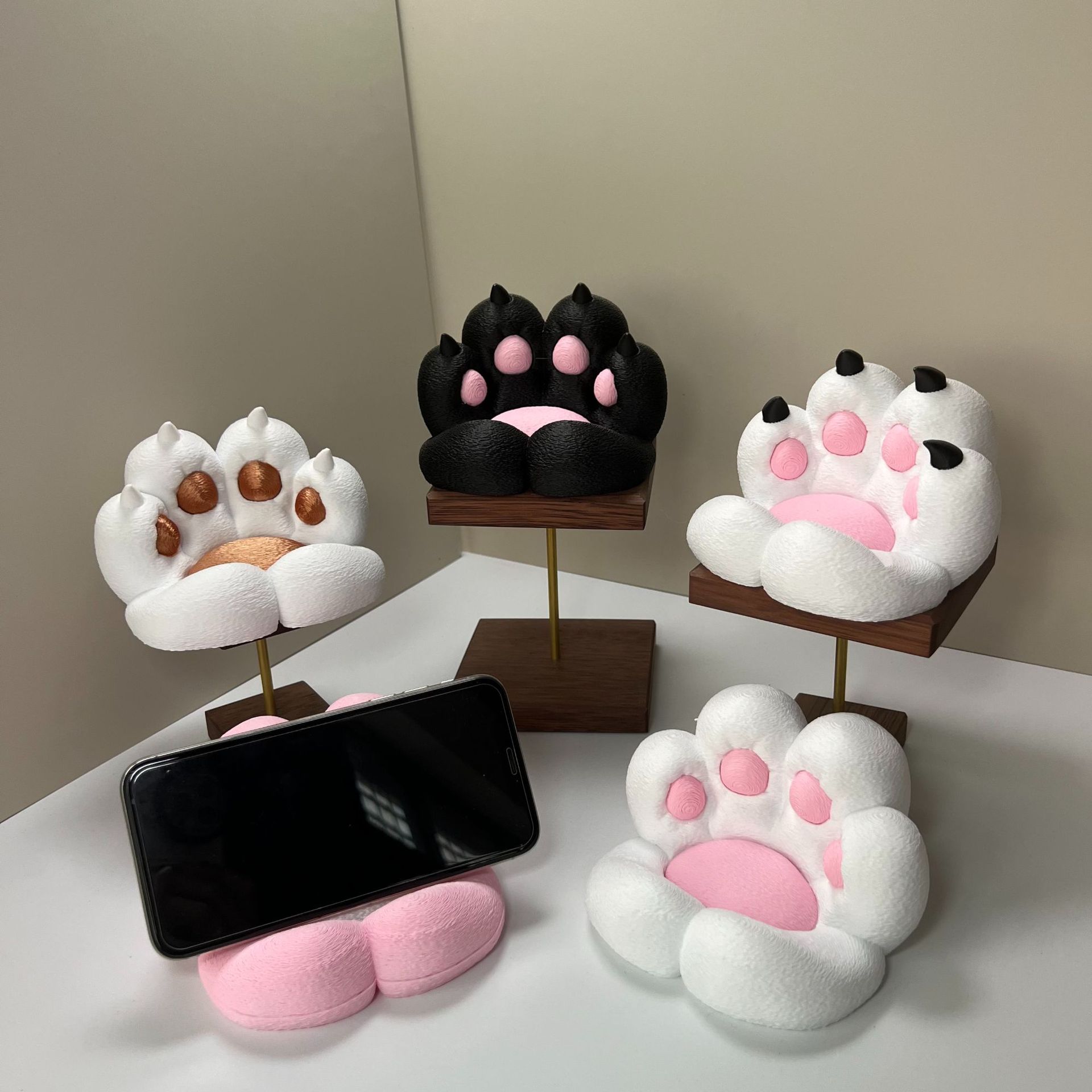Cute cat paw shaped desk ornam - огляд і ціна Cat Claw Bark