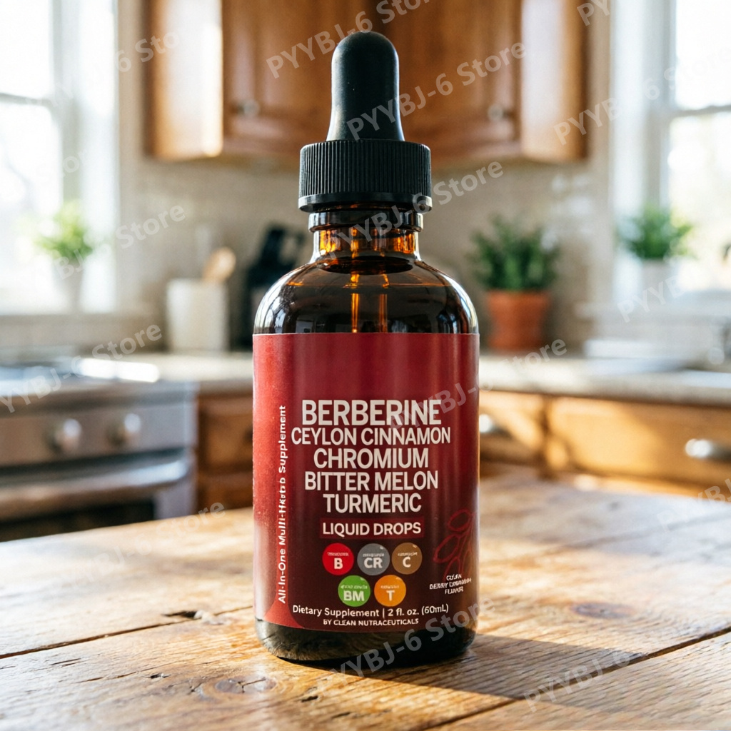 Berberine Chromium Turmeric Gi - огляд і ціна Herbal Wellness Drops