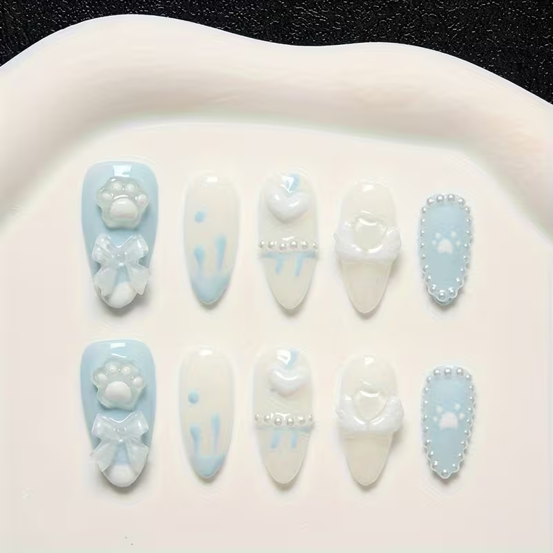 10 pieces of almond-shaped blu - огляд і ціна Cat Claw Bark