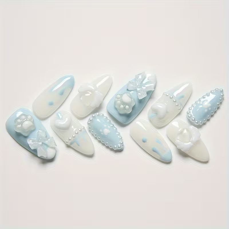 10 pieces of almond-shaped blu - огляд і ціна Cat Claw Bark