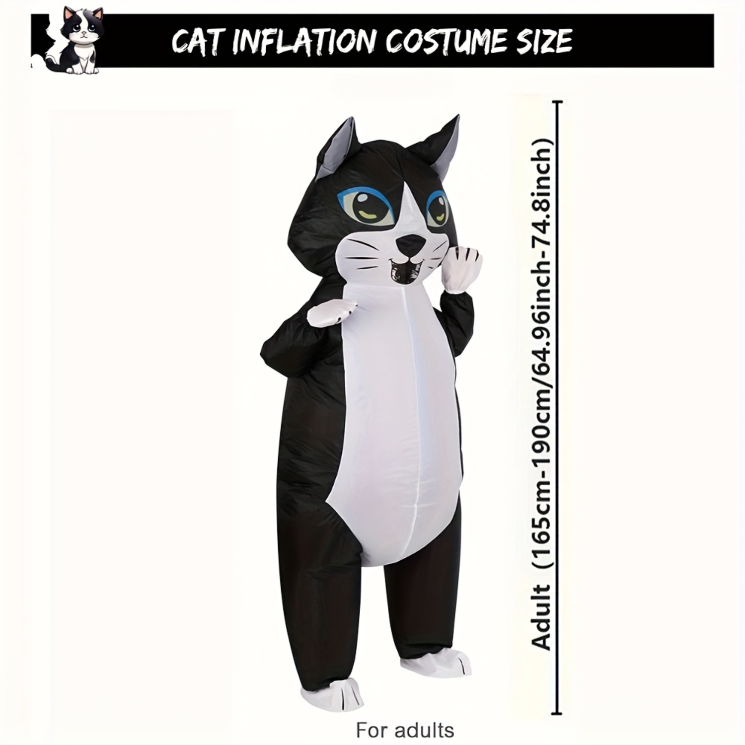 Inflatable Cat Costume Adult,  - огляд і ціна Cat Claw Bark