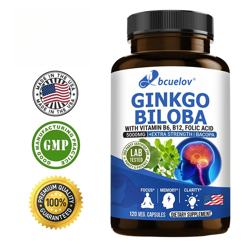 Ginkgo Biloba 5000mg Supplemen - огляд і ціна Ginkgo Biloba Extract