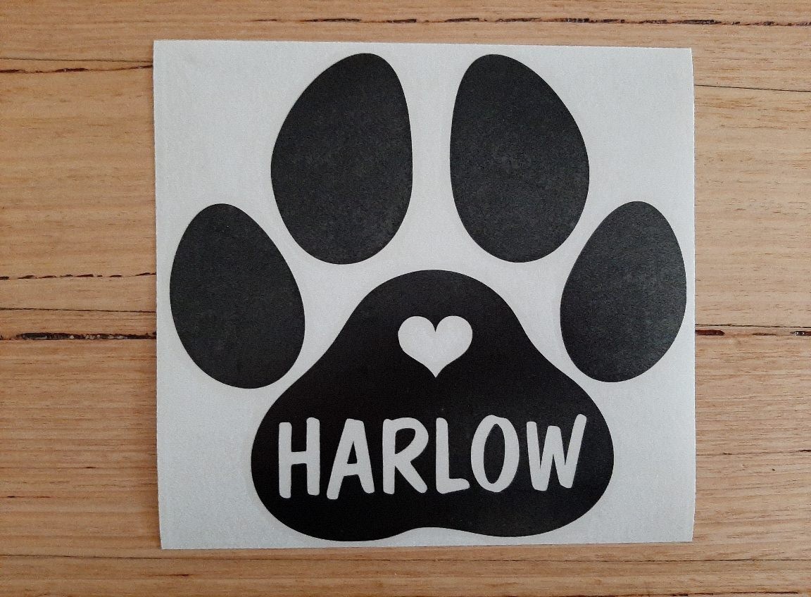 2pcs Personalised Paw Print wi - огляд і ціна Cat Claw Bark