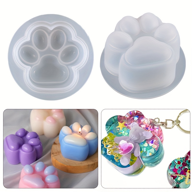 1 Large Cat Paw Silicone Mold， - огляд і ціна Cat Claw Bark