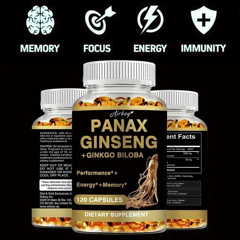 Panax Ginseng + Ginkgo Biloba  - огляд і ціна Ginkgo Biloba Extract